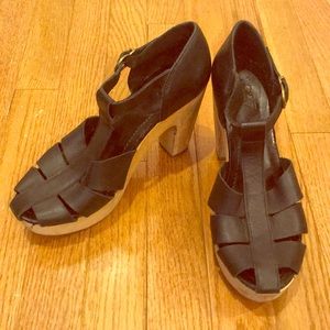 Madewell clog heel sandle